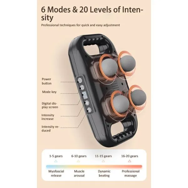 Percussion massage machine