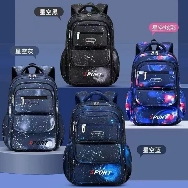 3D Big Size School Backpack