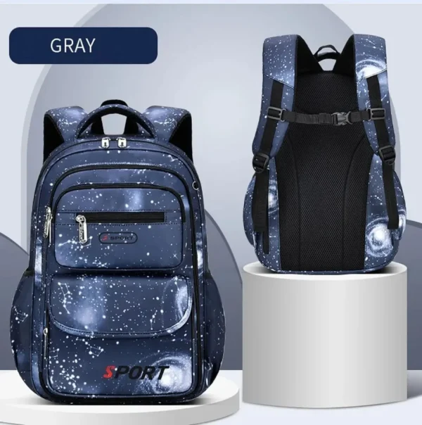 3D school backpack