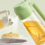 2-in-1 Oil Jar Sprayer & Dispenser 9 Leak proof oil jar