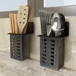 Bathroom toothbrush organizer