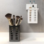 White toothbrush holder