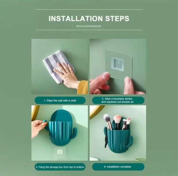 Kitchen wall storage rack