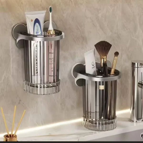 Wall Mount Toothbrush Holder