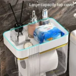 Luxury Gold Plated Wall-Mounted Tissue Box 3 Waterproof tissue box