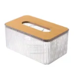 Transparent Water Ripple Tissue Box 7 Transparent tissue box