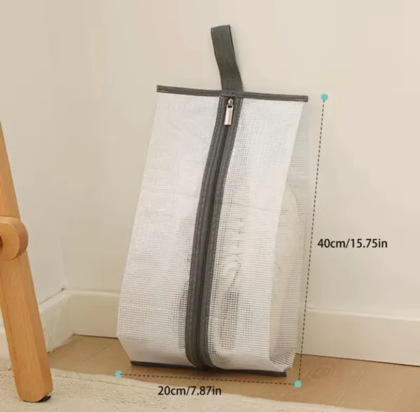 Breathable shoe organizer