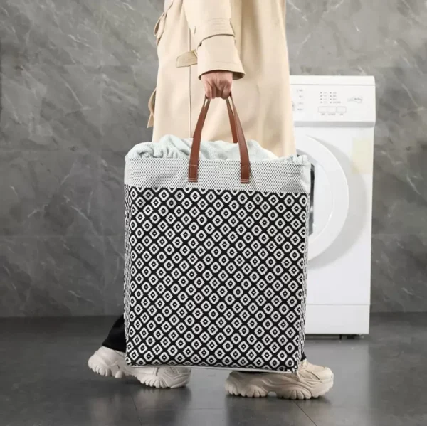 Large capacity laundry bin