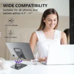 Sleek Rotating Phone Holder 9 Adjustable phone stand