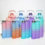 Motivational Water Bottles 3pcs Set