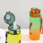 Reusable gym water bottle