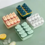Silicone popsicle ice maker