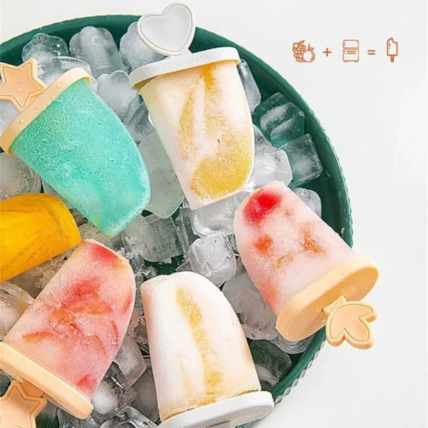 Reusable popsicle molds
