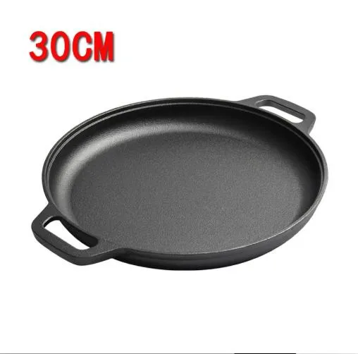 Non-stick cast iron pan