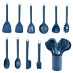Premium Quality Silicone Spoon Set 7 Non-stick safe kitchen utensils