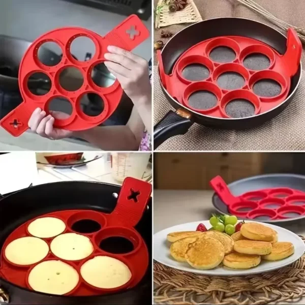 Silicone Pancake Non-Stick Moulds