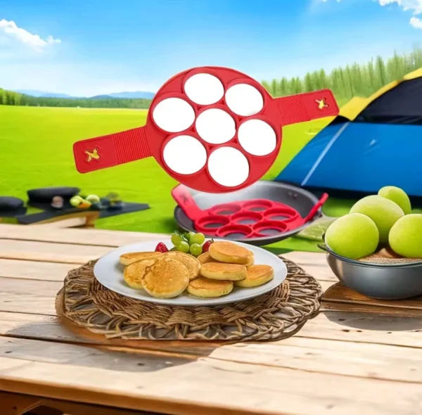 Round pancake moulds