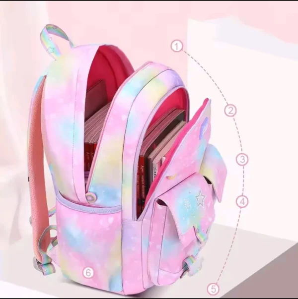 Girls school backpack