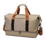 2-in-1 Compartment Canvas Duffle Bag 7 Canvas duffle bag