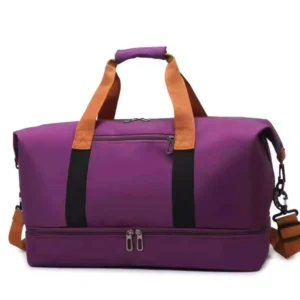 Compartment Canvas Duffle Bag