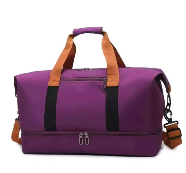 2-in-1 Compartment Canvas Duffle Bag 1 Compartment Canvas Duffle Bag