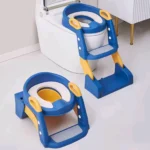 3-in-1 Foldable Baby Potty Seat with Training Ladder 2 Foldable Baby Potty Seat