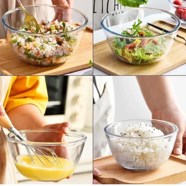 borosilicate glass bowl