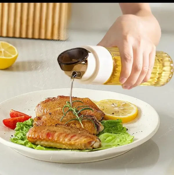 luxury glass oil jar