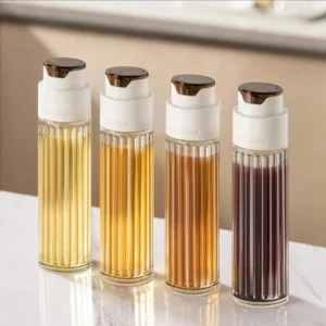 glass oil bottle