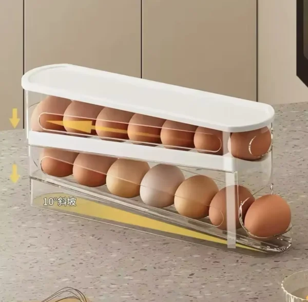 double layer egg holder