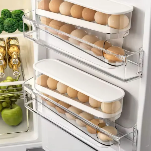 Double Layer Rolling Egg Dispenser