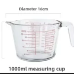 1000ml Glass Measuring Cup 7 glass measuring cup