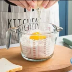 1000ml Glass Measuring Cup 3 heat resistant glass jug