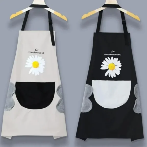 floral kitchen apron