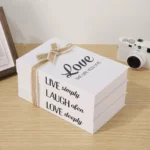 3pc Decor Books for Modern Home Décor 5 decor books set