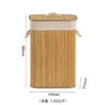 Large capacity laundry basket