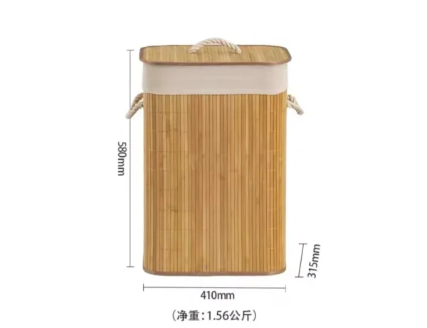 Large capacity laundry basket