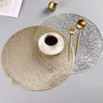 6 Pcs Nordic Hollow PVC Table Mat Set 3 Non-slip placemats