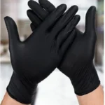 Food Grade Disposable Black Kitchen Gloves (100pcs) 6 Disposable kitchen gloves