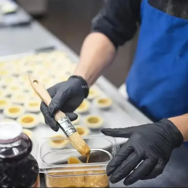 Disposable Black Kitchen Gloves