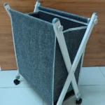 Laundry Basket with Stand & Wheels 3 Easy move laundry basket