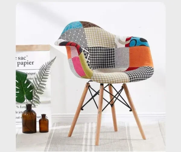 Patchwork Bucket Eames Chair