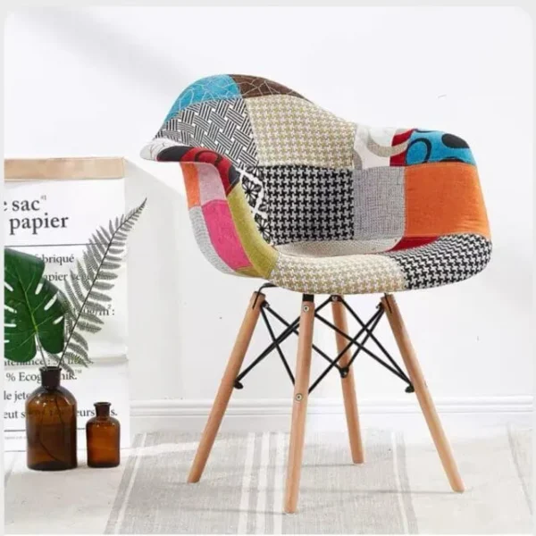 Patchwork Bucket Eames Chair