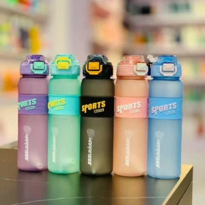 Happiness Plastic Sports Bottle