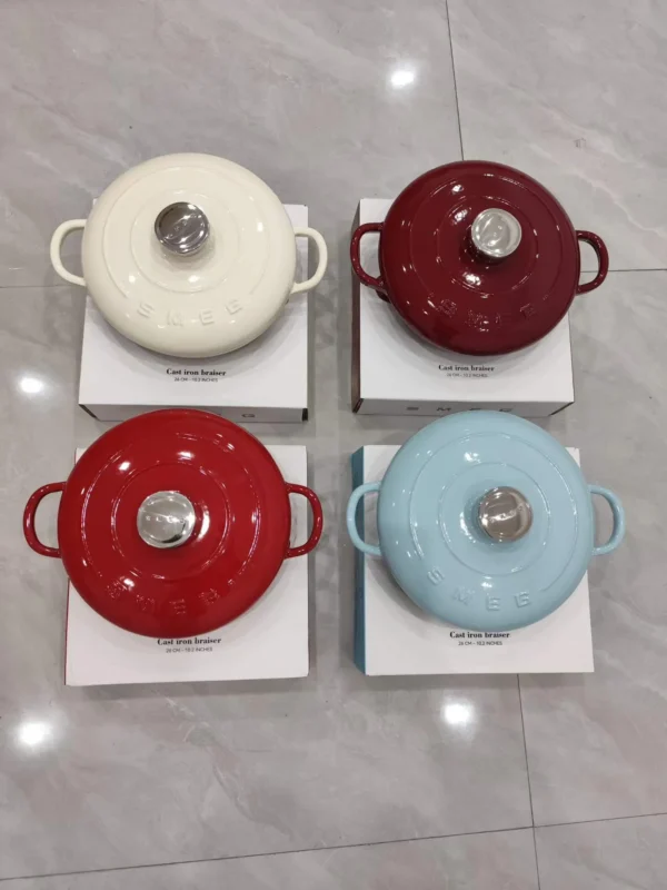 SMEG cast iron casserole