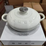 SMEG Cast Iron Casserole 4 Cast iron casserole dish
