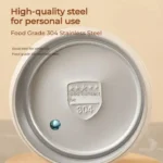 Round lunch box container