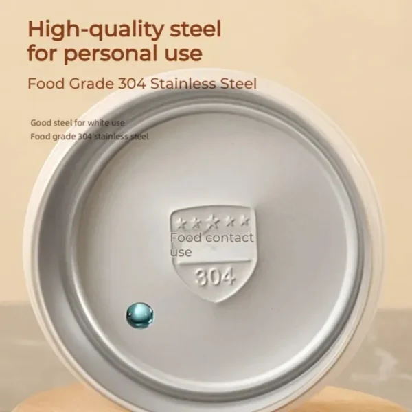 Round lunch box container