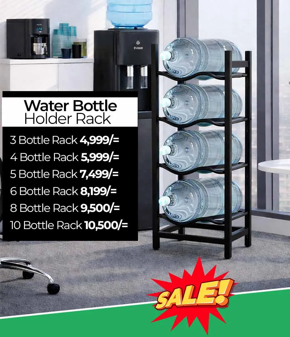 Water Bottle Holder Rack
