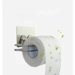 Self-Adhesive Toilet Paper & Towel Holder